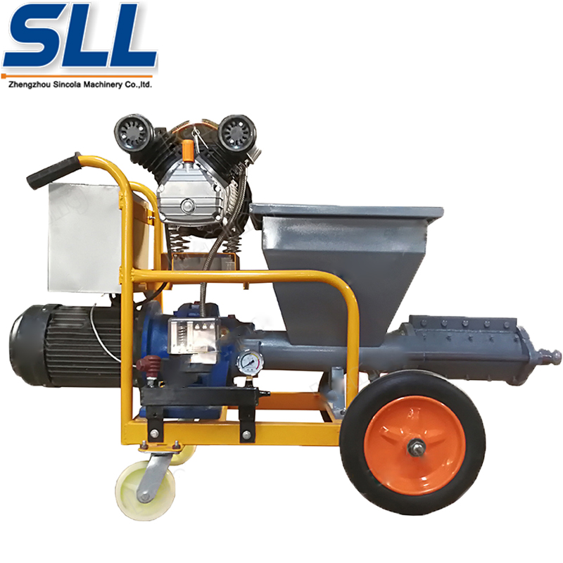 SLW120 Wall Cement Sprayer - Concrete mortar shotcrete plastering spraying